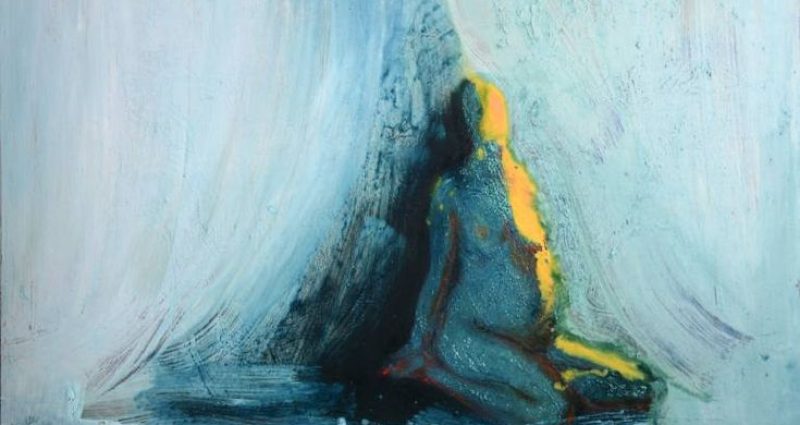 pregnant woman Painting by Serhiy Savchenko _ Saatchi Art